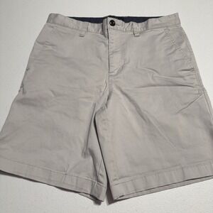Daniel Hechter Gray Chino Flat Front Shorts Men's 32